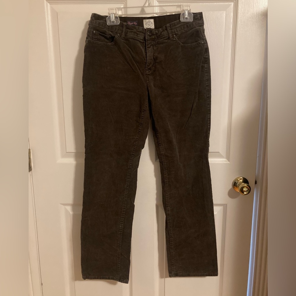 Women’s St. John’s Bay corduroy pants.